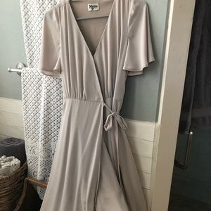 Show Me Your MuMu champagne dress